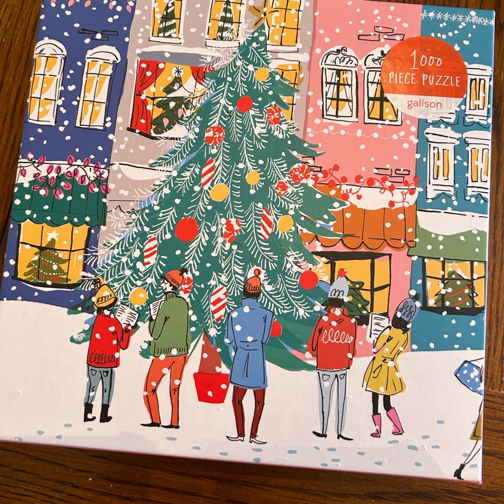 Christmas Carolers 1000 piece puzzle